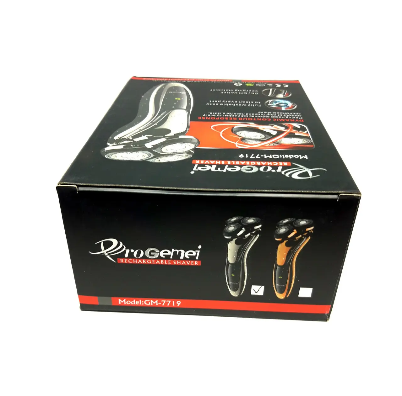 Електробритва Gemei GM-7719 акумуляторна електробритва, бритва Gemei - Зображення 2