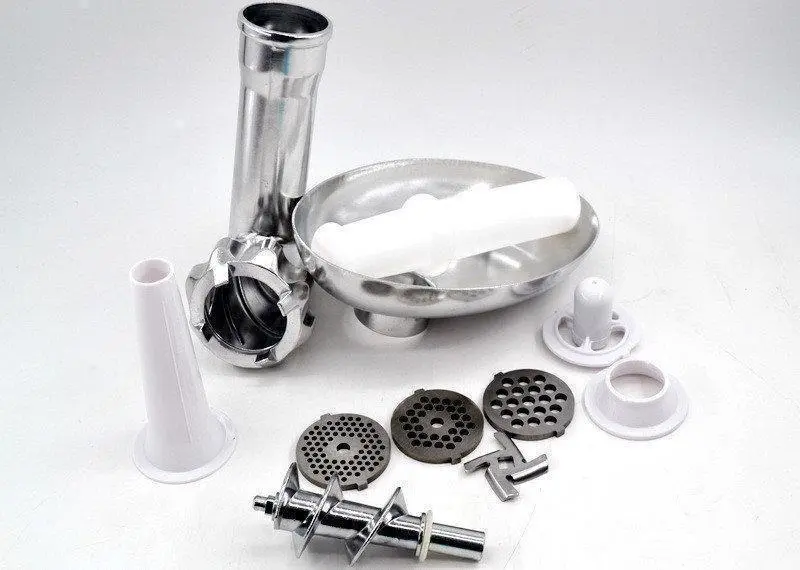 Електром'ясорубка Domotec MS 2017 2500W, Кухонна електрична м'ясорубка - Зображення 2