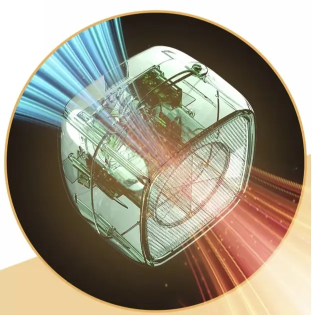 Портативний обігрівач від мережі, 500Вт, Настільний тепловентилятор / Електрообігрівач KRT-01 - Зображення 5