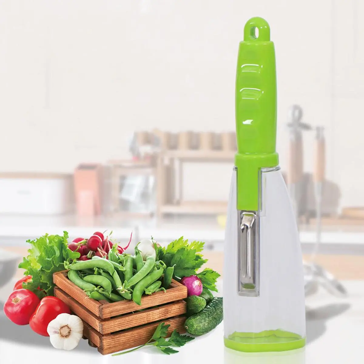 Зручний ніж кухонний для чищення овочів Peeler - Зображення 7