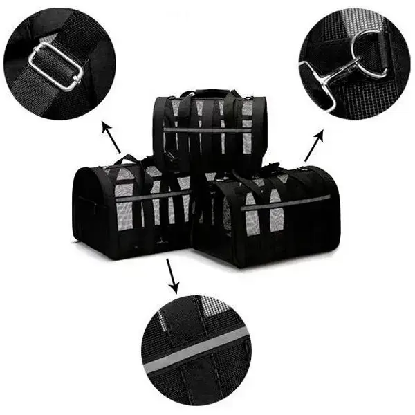 Зелений Сумка перенесення для котів та собак CosmoPet CP-46 - Зображення 8