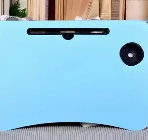 Стіл для ноутбука та планшета M&T Displays складний 60х40х28 матовий під дерево Блакитний