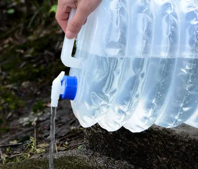 Складана каністра для води та харчових рідин 15л - Зображення 2