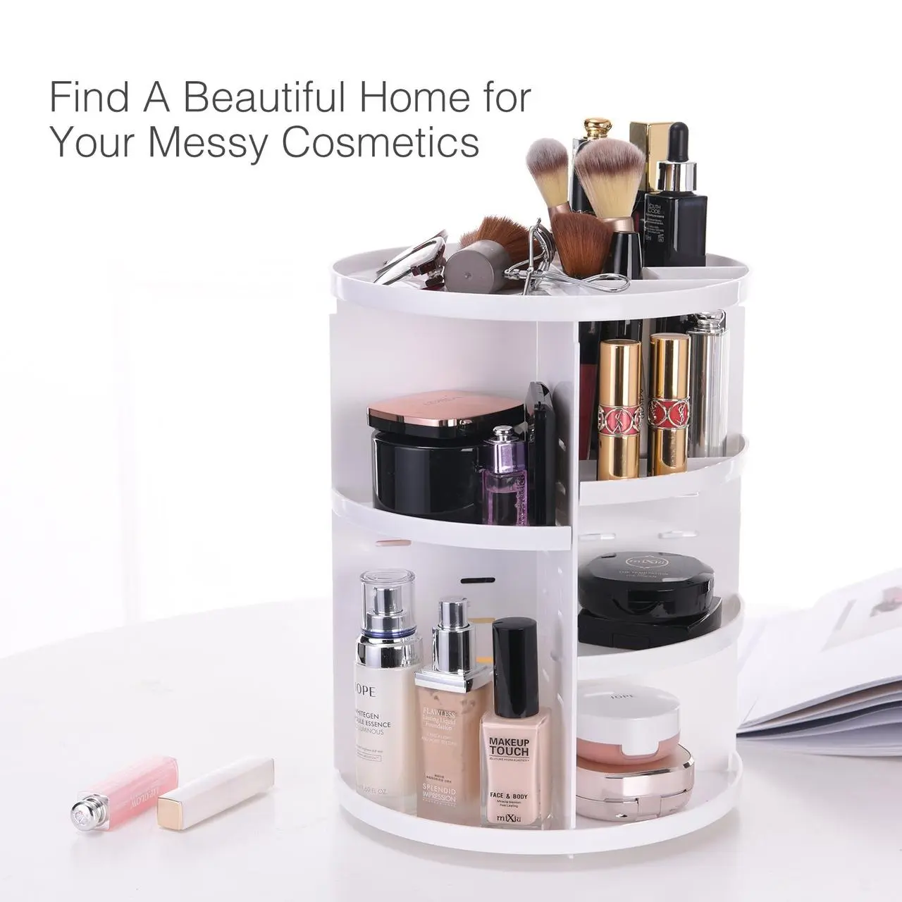 Поворотний органайзер для косметики 360 Rotation - Зображення 3
