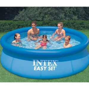 Надувний безкаркасний круглий басейн Intex 28132 (366-76см, 5621 л, фільтр-насос 230V)