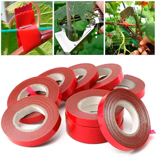 ПВХ Стрічка для підв'язки рослин для садового степлера, 35 м - Зображення 3