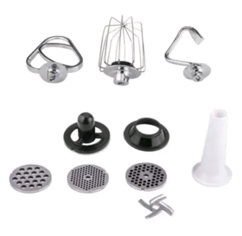 Кухонний комбайн 3 в 1 Rainberg RB-8080 Тістоміс / М'ясорубка / Блендер / Планетарний міксер 4200В - Зображення 5