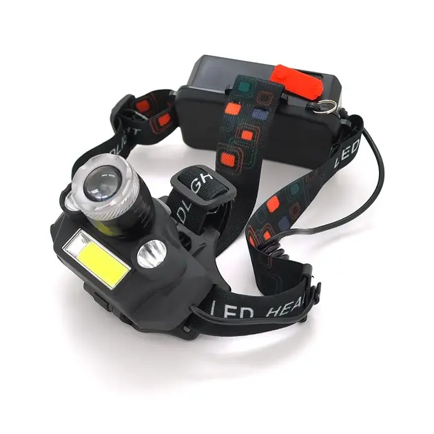 Налобний акумуляторний ліхтарик BL-T45-T6 - Зображення 2