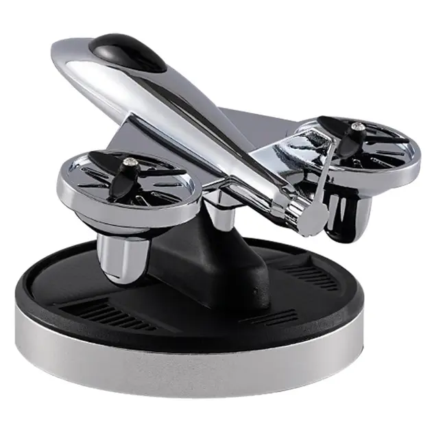 Ароматизатор на сонячних батареях у машину Літак винищувач з турбінами - Зображення 4