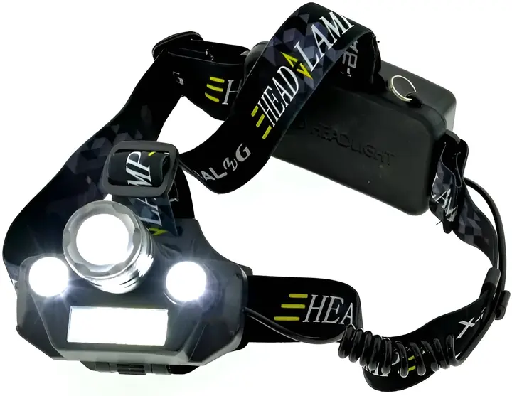 Налобний акумуляторний ліхтарик BL-T45-T6 - Зображення 3