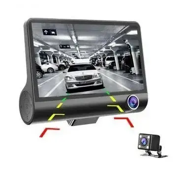 Автомобільний реєстратор 1080P FHD РК-екран 3 камера заднього огляду 170 - Зображення 4