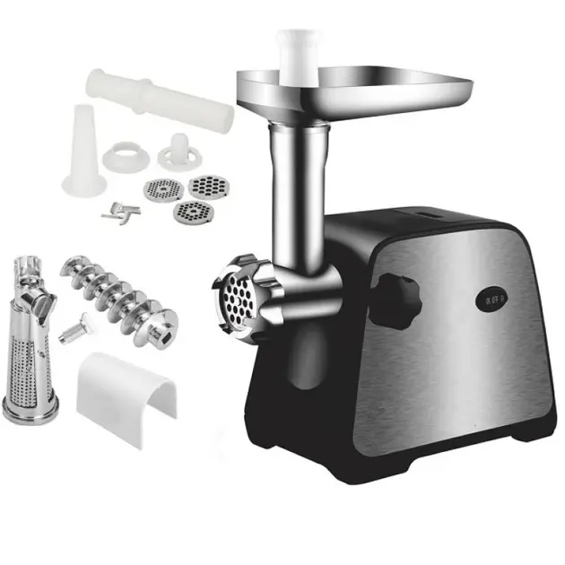 М'ясорубка Domotec MS-2026 4500W з функцією реверсу та соковижималкою