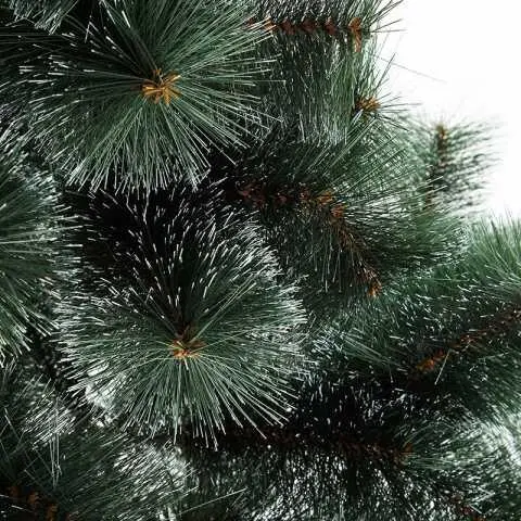 Сосна штучна Мікс Засніжена, пухнаста штучна новорічна сосна розпушена з білими кінчиками - Зображення 5