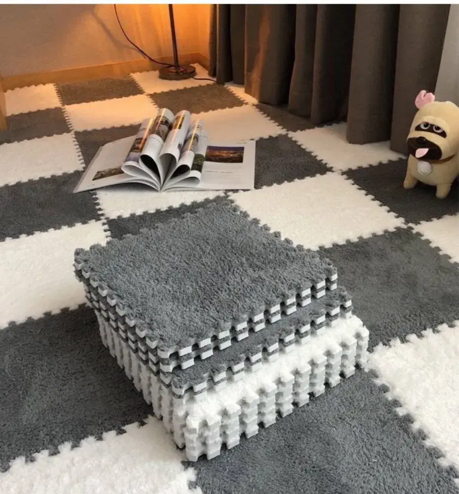 Килимок-пазл з плюшевим покриттям 20 пазлів 30х30х1.5 см - Зображення 2