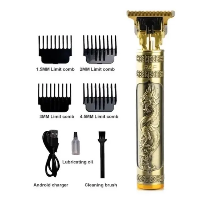 Акумуляторна бритва-машинка для стрижки волосся RAF SKY RS7311 тример окантувальний для бороди та волосся 5 Вт - Зображення 7