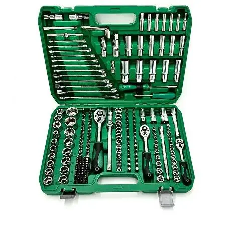 Набір інструментів з тріскачкою 216 предметів у кейсі - Зображення 4