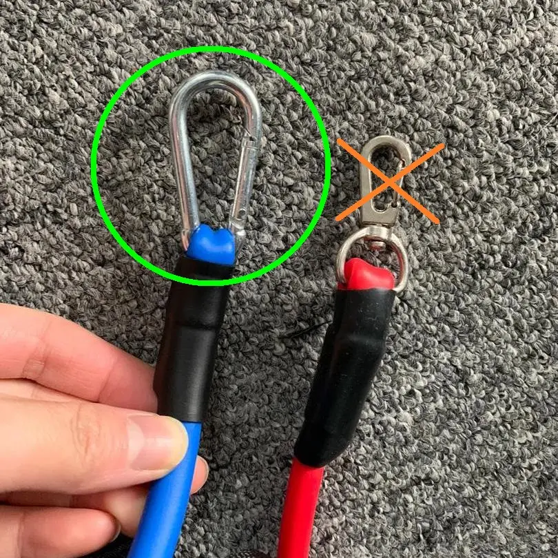 Еспандер багатофункціональний Набір трубчастих еспандерів для спорту з петлями - Зображення 2