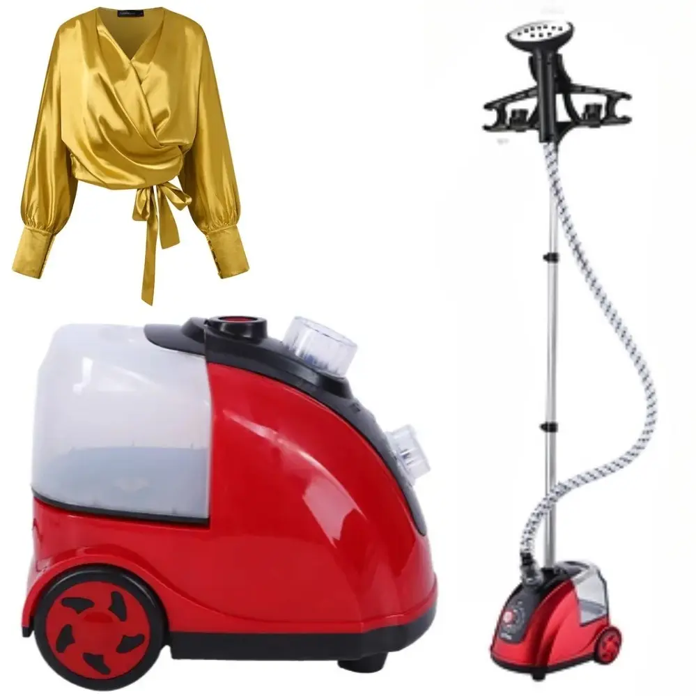 Підлоговий відпарювач вертикальний для одягу зі стійкою (1700W) RAF SKY RS7309 / Парова праска - Зображення 4