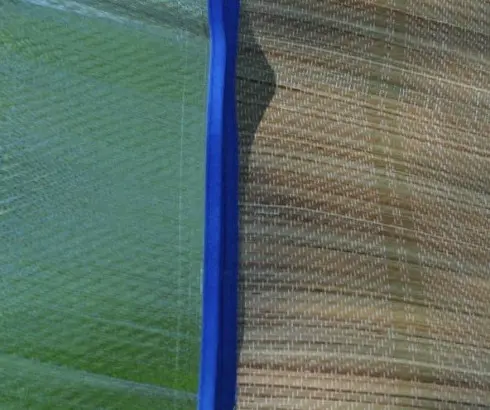 Підстилка пляжна з соломи 180 см x 120 пляжний килимок сумка, підстилка для пікніка - Зображення 2