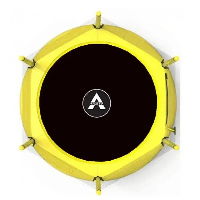 Дитячий батут Atleto діаметром 152см із зовнішньою сіткою - Зображення 4