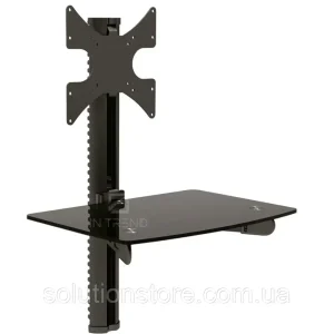 Кронштейн для телевізора Чорне фіксоване настінне кріплення діагоналлю 10″- 32″ до 10 кг