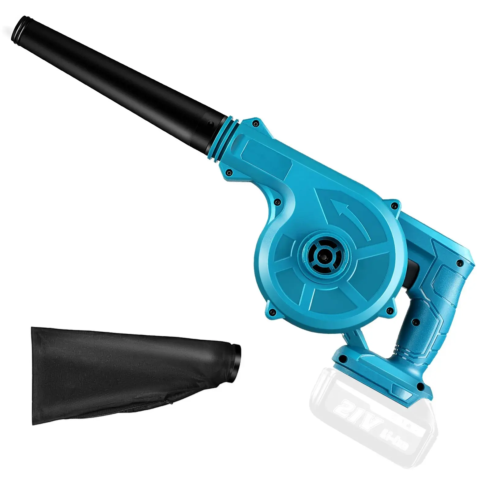 Повітродувка-пилосос 2в1 у валізі (2 акумулятори) - Зображення 3