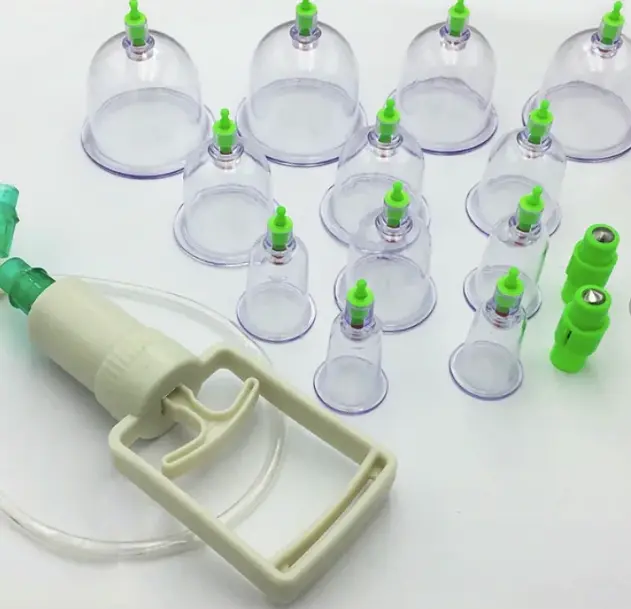 Вакуумні банки 12 штук у комплекті антицелюлітні - Зображення 3