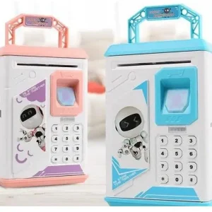 Електронна Скарбничка сейф з відбитком пальця та кодовим замком «BODYGUARD» + купюроприймач