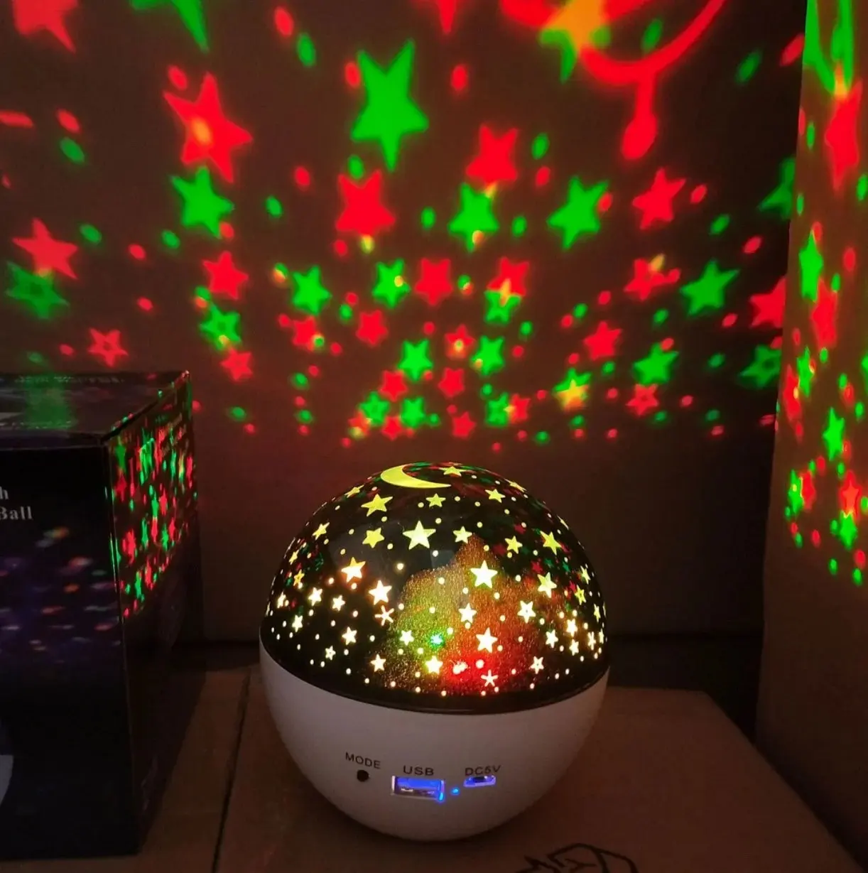 Дискошар-лазерна лампа Зіркове небо + Колонка XL-911 - Зображення 3