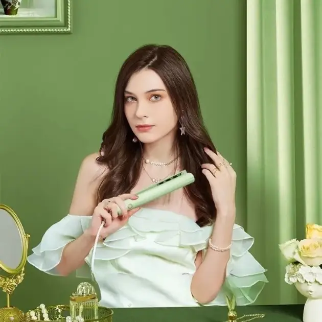 3D щипці для завивки волосся HAIR CLIPER XL-618 гофре - Зображення 2