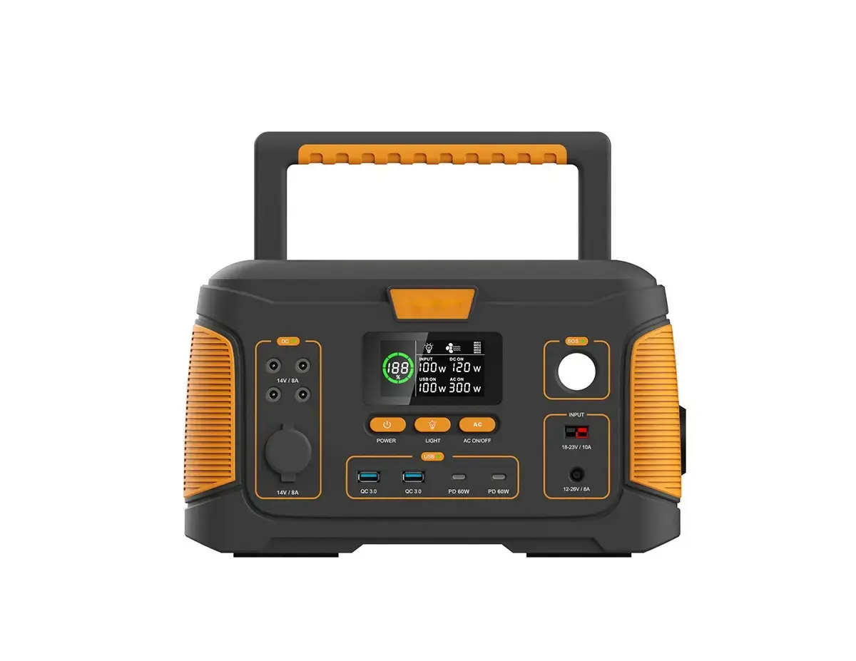 Електоростанція WX1439, 1000W (252 000 мАг), чиста синусоїда, USB, Type-C, DC, 2 розетки, ліхтар - Зображення 3