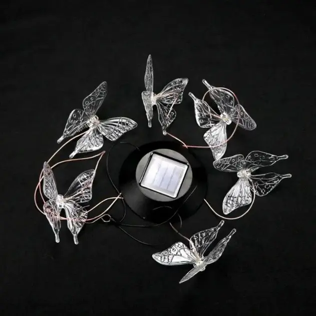 Садовий світильник-нічник 5 MULTI Led Solar на сонячній батареї 16 режимів - Зображення 5