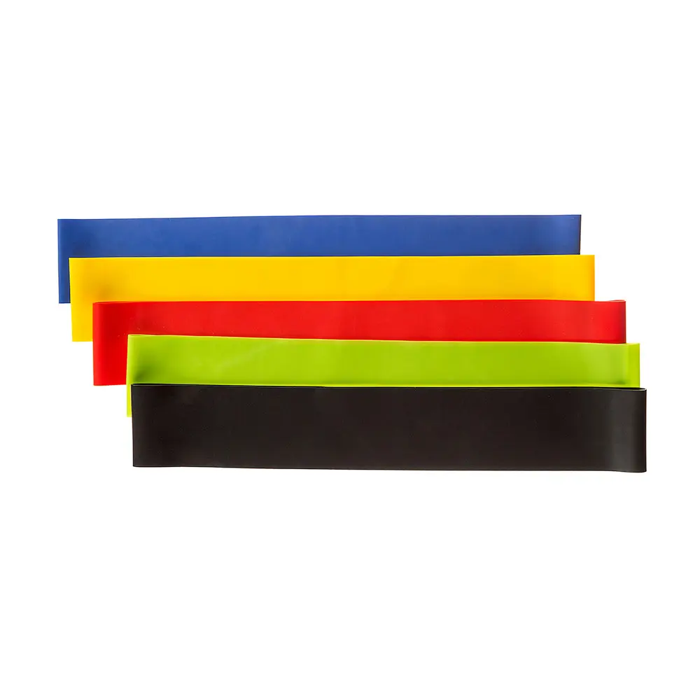 Гумки для фітнесу 30см, універсальний тренажер, 5 резинок, Гумки для йоги, Гумки для пілатесу - Зображення 5