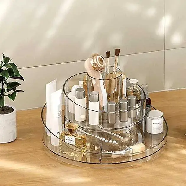 Органайзер для косметики, що обертається на 360 градусів, 2 рівні - Зображення 6
