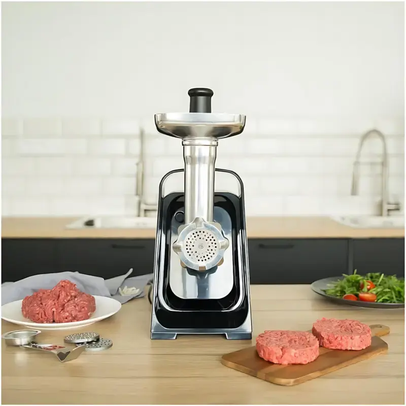 Електрична м'ясорубка Rainberg з шатківницею 3800 Вт 7в1 RB-2270 - Зображення 2
