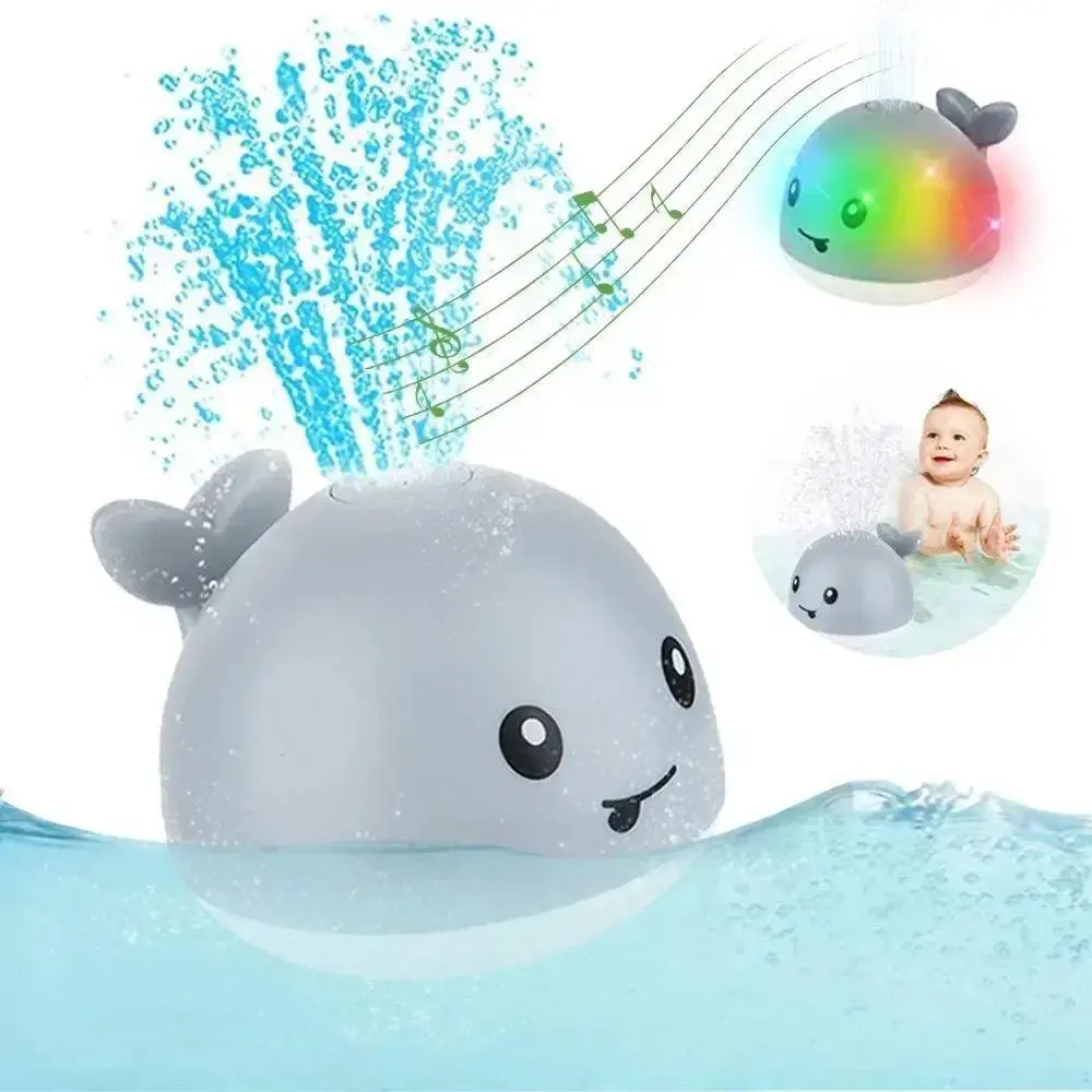 Іграшки для ванної для дітей "Кіт фонтан" Mini Whale Fountain плаваючі іграшки для купання малюків - Зображення 10