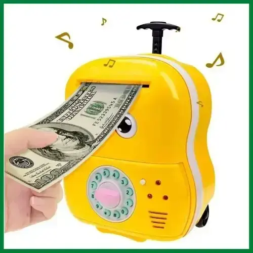 Сейф дитячий Валіза 363-9А інтерактивна скарбничка валіза - Зображення 5