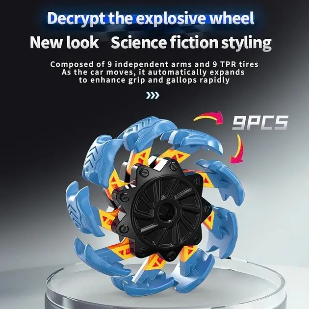 Машинка-перевертень всюдихід на радіокеруванні 868A-1 / Радіокерована машинка - Зображення 4