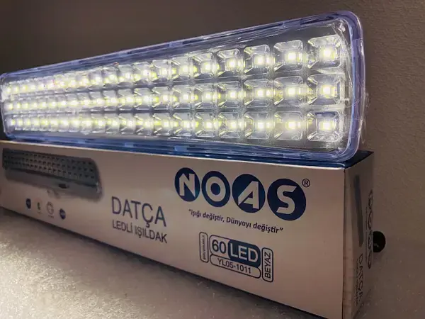 Кемпінгова лампа, 60 LED з акумулятором Noas YL05-1011 / Акумуляторний переносний ліхтар - Зображення 3