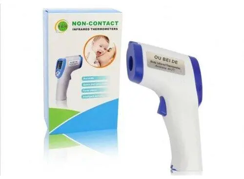 Безконтактний інфрачервоний цифровий термометр градусник NON CONTACT - Зображення 4