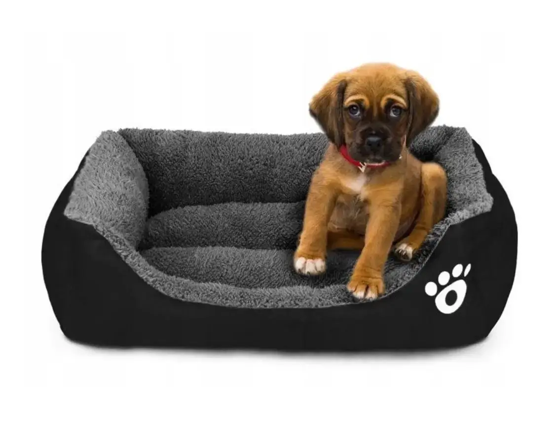 Лежанка - пуф для котів та собак Коричнева S(40*25) - Зображення 3