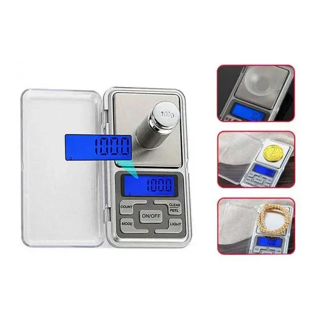 Ваги ювелірні компактні кишенькові 500г - Зображення 3