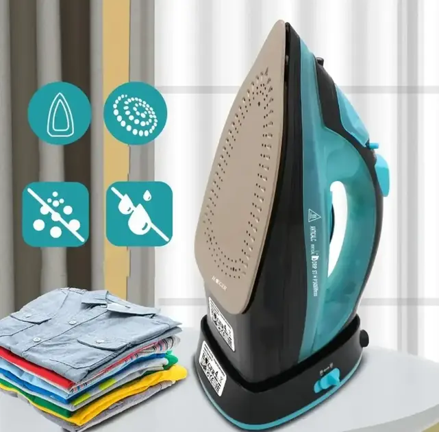 Акумуляторна праска Domotec MS-1210B з відпарювачем 2400 Вт - Зображення 2