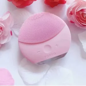 Електрична щітка-масажер для обличчя FOREO LUNA mini 2 / Силіконова щітка