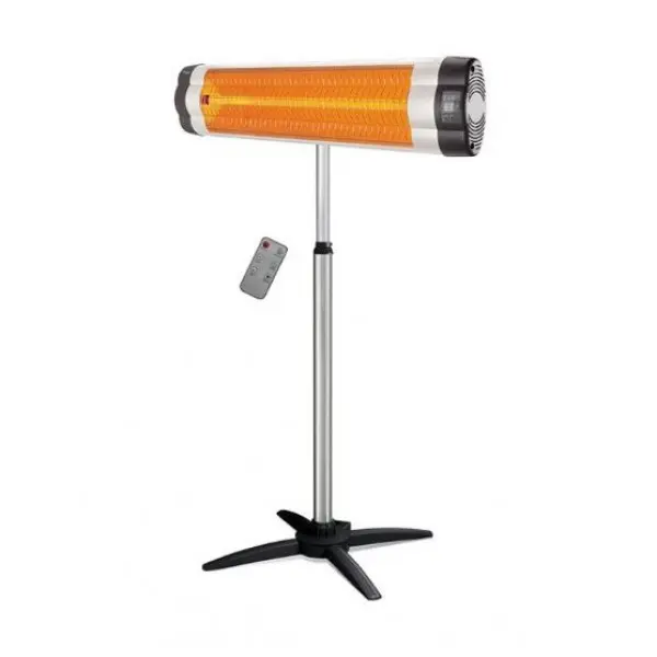 Інфрачервоний обігрівач Domotec MS 5953 з пультом, 3000 W + телескопічна ніжка
