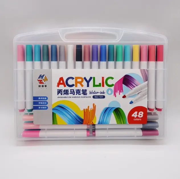 Акварельні маркери 60 кольорів Water Brush - Зображення 7