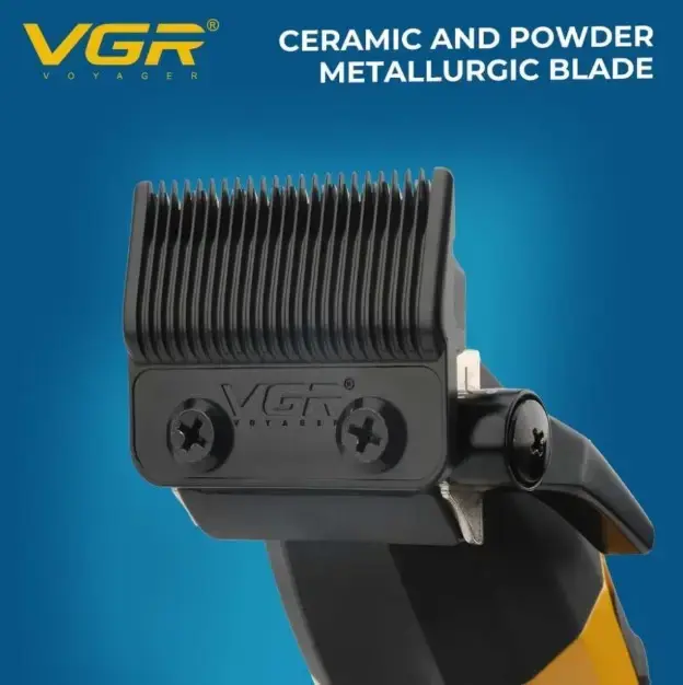 Акумуляторна машинка для стрижки VGR V-285 з насадками - Зображення 3