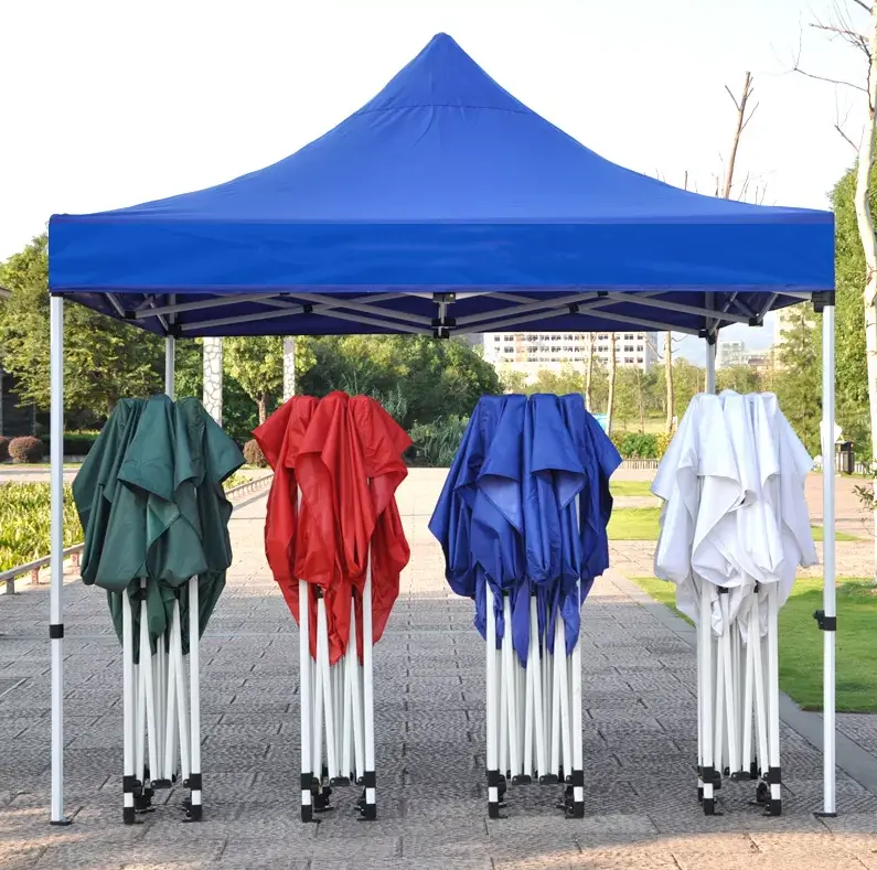 Намет Розсувний 2 х 2 чорний каркас - Зображення 10