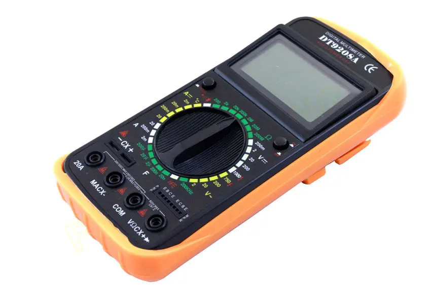 Цифровий тестер, мультиметр DT 9208A - Зображення 2