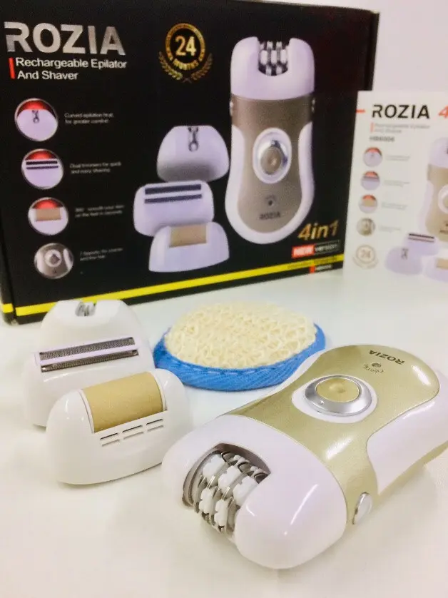 Епілятор пемза Rozia Hb-6006 4 в 1 - Зображення 3